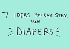 7 IDEAS YOU CAN STEAL FROM BAMBOO DIAPERS