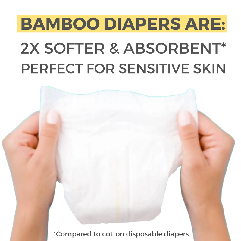 Premium Eco-Friendly Bamboo Disposable Diapers